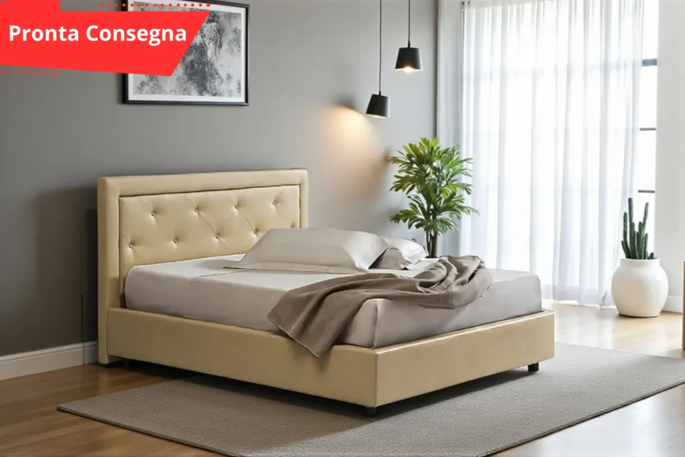 Letto Matrimoniale Luxury con contenitore