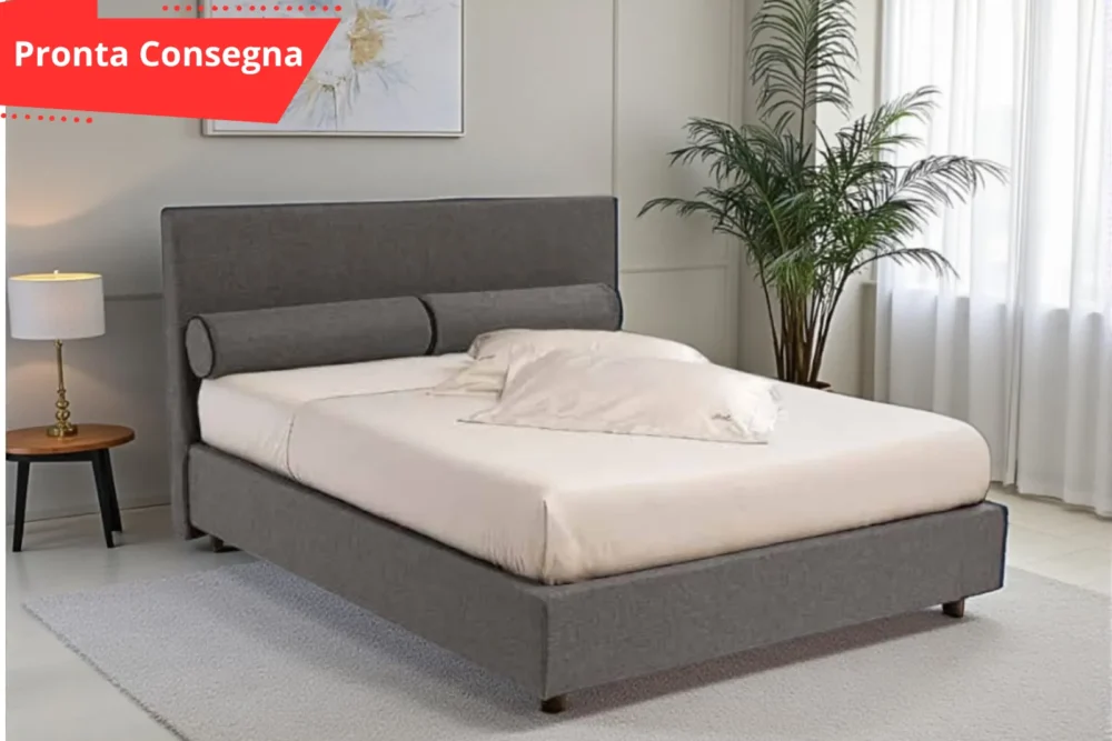 Letto Matrimoniale Plus Monaco con contenitore pronta consegna