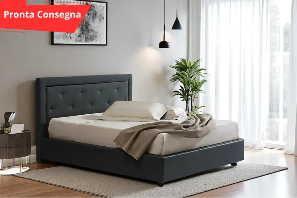 Letto Singolo Luxury con contenitore