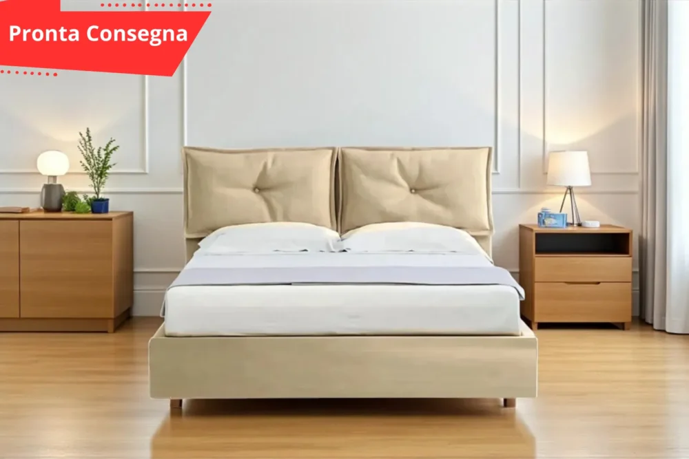 Letto Singolo Napoli con contenitore