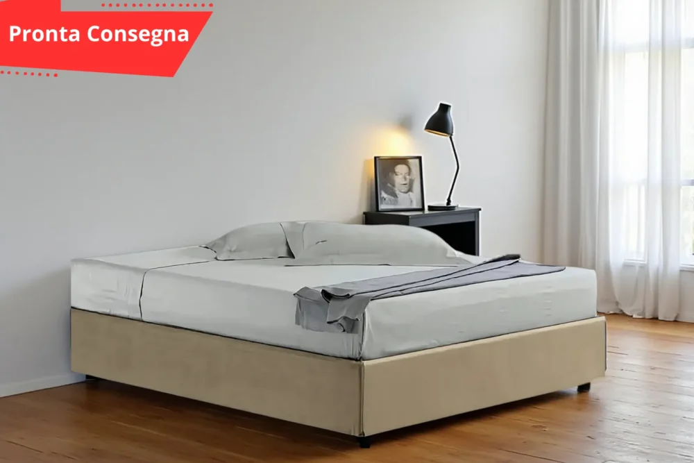 Letto Singolo Sommier con contenitore