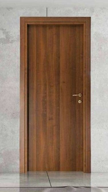 PORTA BATTENTE MODELLO MARIKA MICROLAMINATINO COLORE BIANCO e NOCE - immagine 2