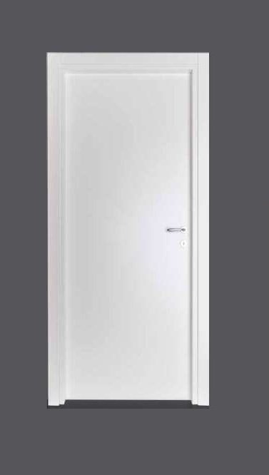 PORTA BATTENTE MODELLO MARIKA MICROLAMINATINO COLORE BIANCO e NOCE - immagine 3