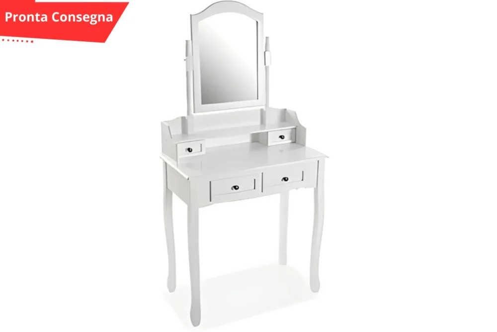 Toeletta Trucco Glam 137x40x80cm Pronta Consegna01