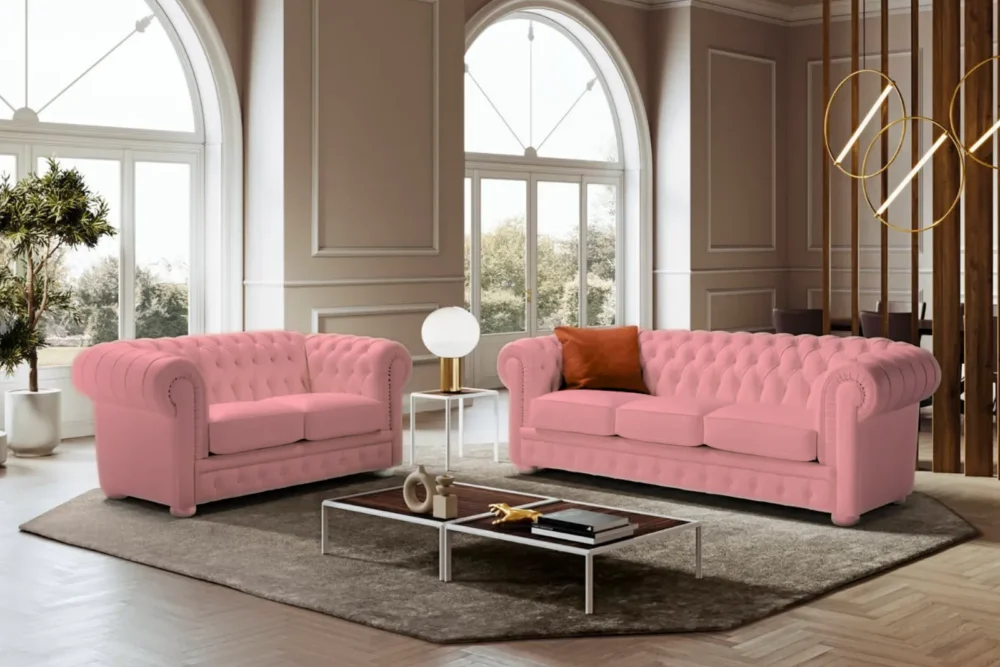 Coppia Divani Sissy “Tessuto Antimacchia”