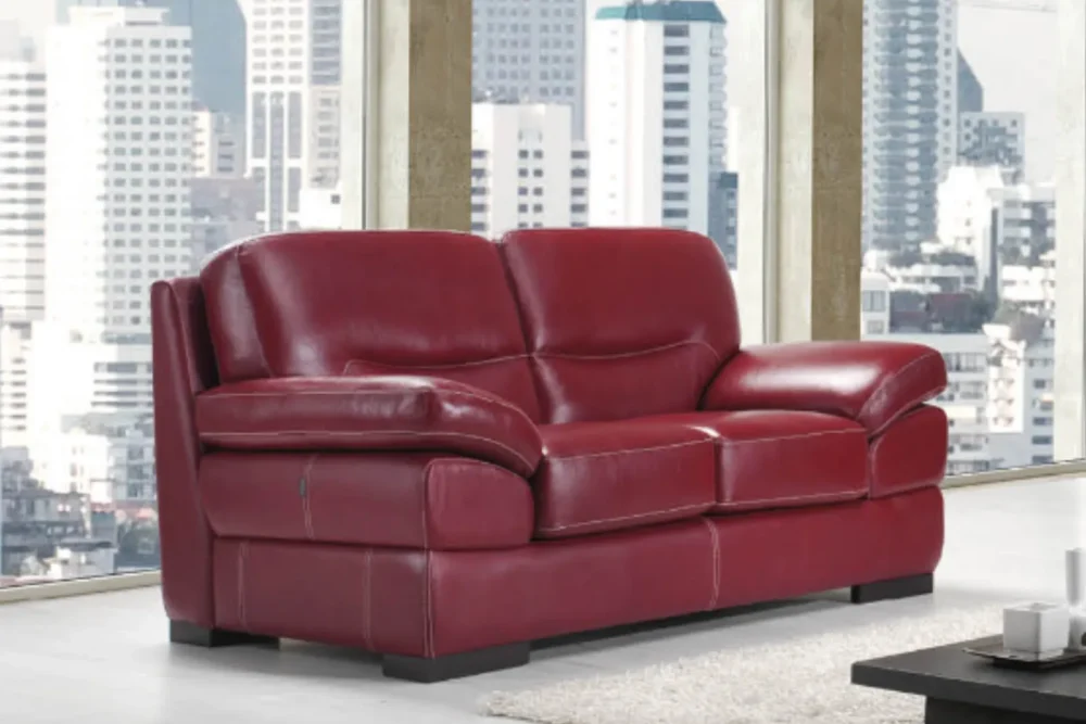 Due posti Divano Raffaello “Vera Pelle Spessorata”