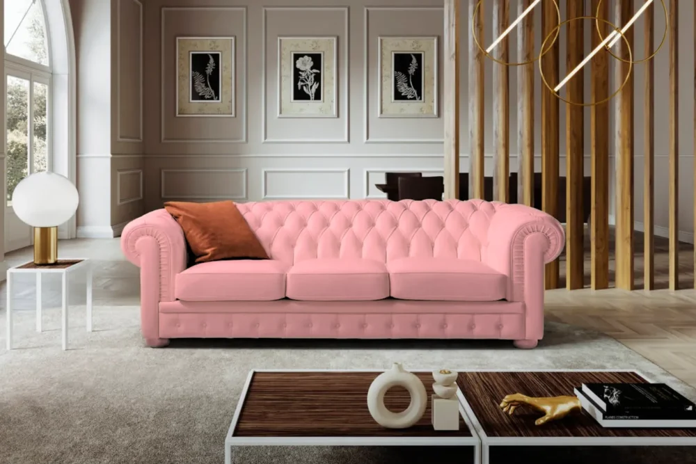 tre posti Divano Sissy “Tessuto Antimacchia”