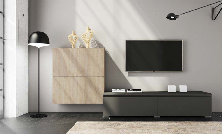 PARETE LIVING 8 MOD. PRIME SISTEMA GOLA