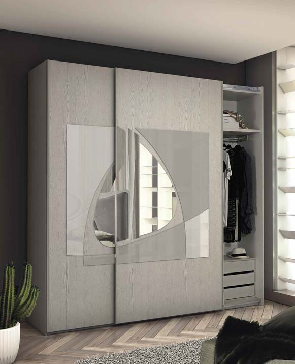 CAMERA DA LETTO MODELLO MELODY Grigio Frassino