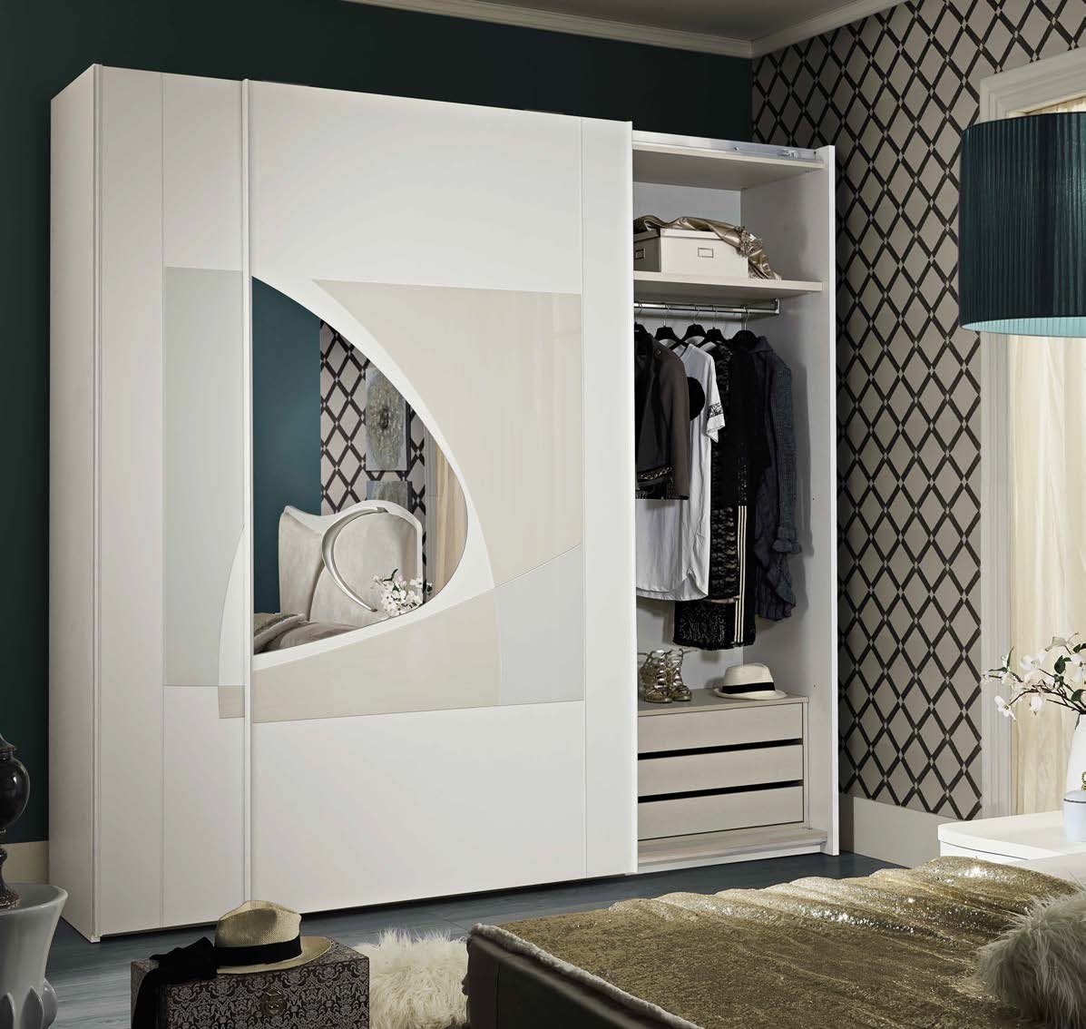 CAMERA DA LETTO MODELLO MELODY Larice Bianco