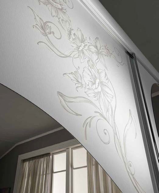 Vista fregi-glitter armadio Camilla