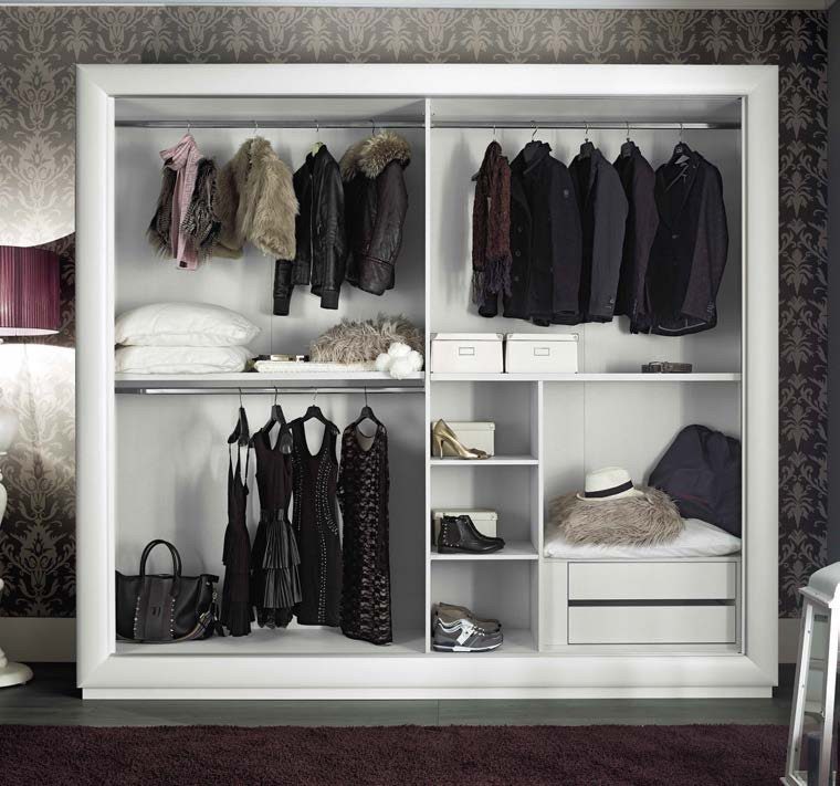 Vista interna Armadio Camera Camilla