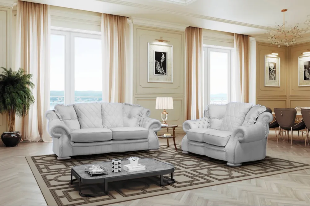 Coppia Divani Chiara “Vera Pelle Spessorata”