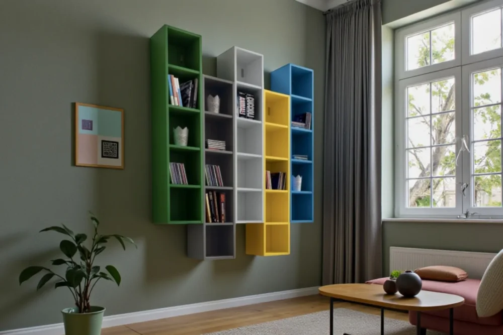 Ingresso - Libreria a giorno composizione Stella la primavera