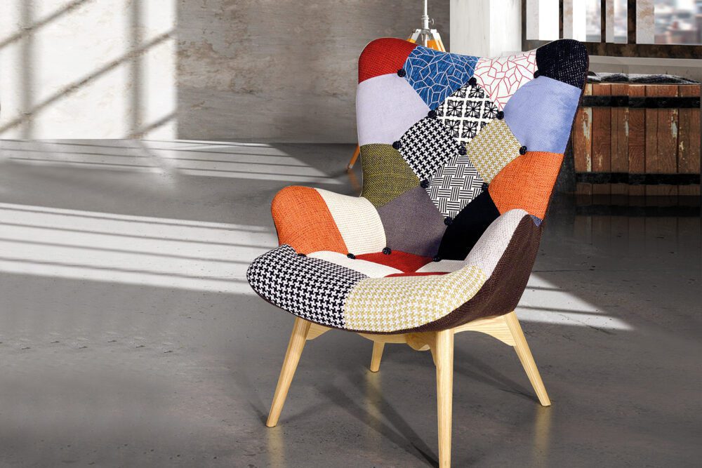 Poltrona Patchwork multicolored Bella