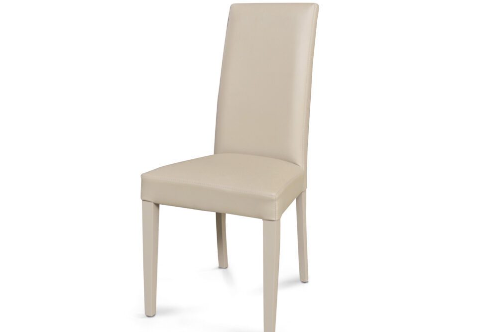 Sedia Ecopelle Beige