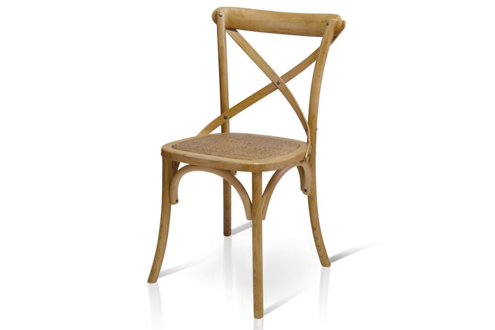 Sedia in legno naturale