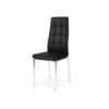 Sedia Ecopelle Nero