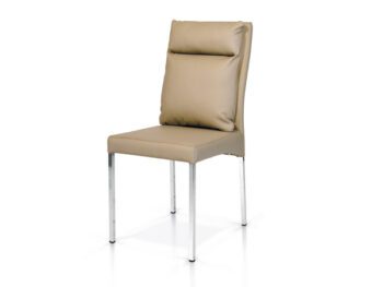 Sedia Ecopelle Tortora