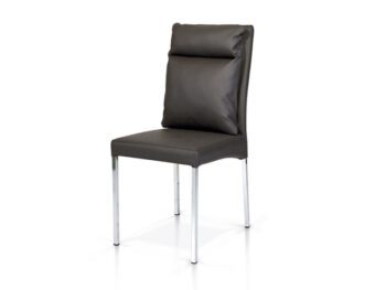 Sedia Ecopelle Grigia