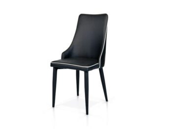 Sedia Ecopelle Nera