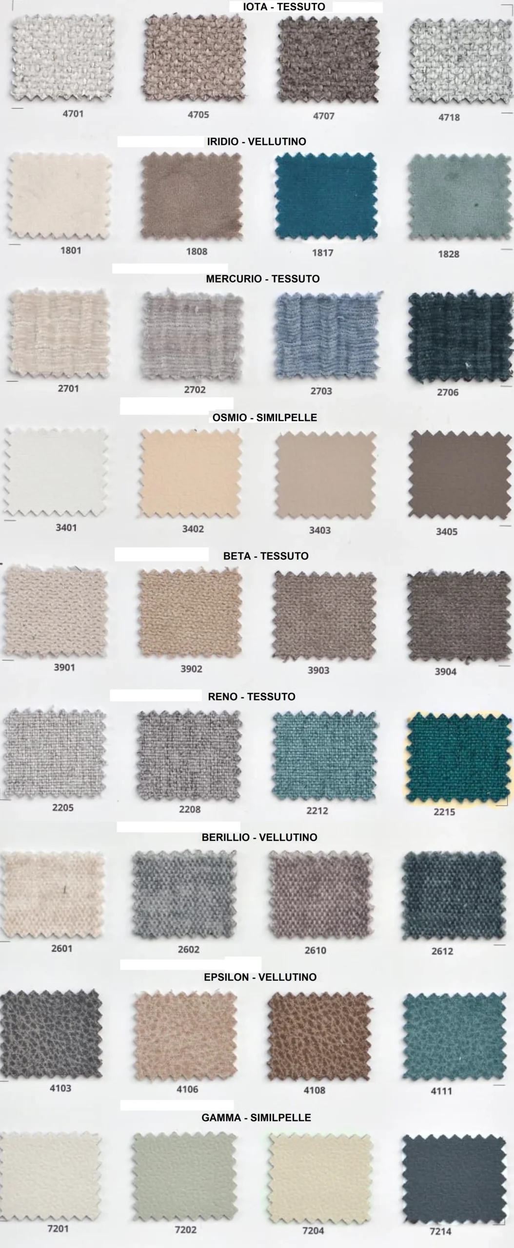 Colori Tessuti Promo letti Artigiana