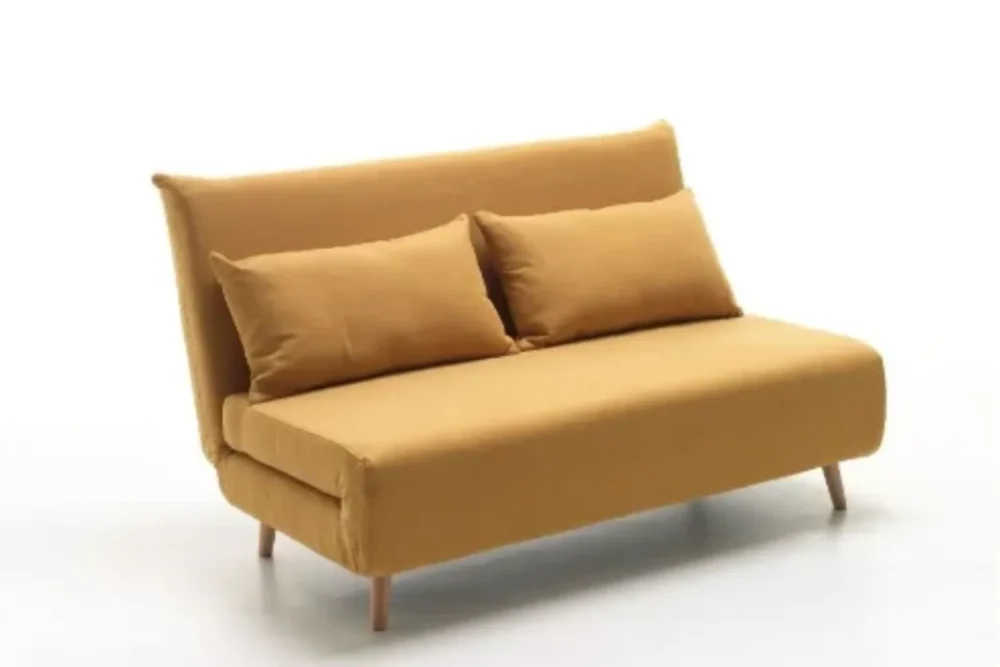 Divano Letto Dream Tessuto Senape