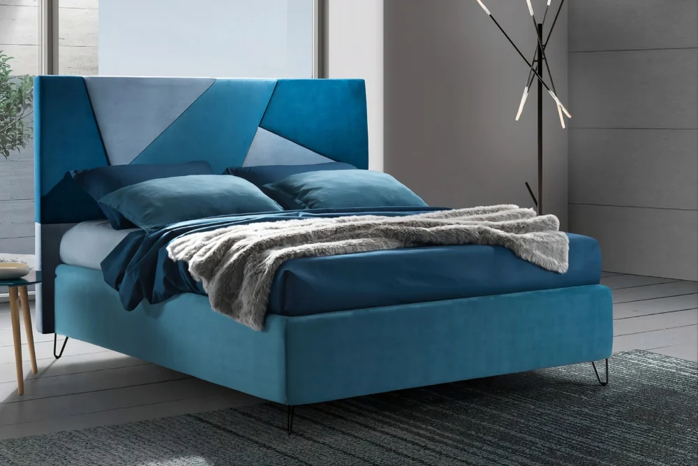Letto Matrimoniale Tetris con contenitore