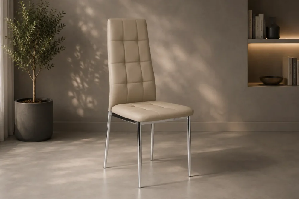 Sedia Ecopelle Tortora - Articolo 931