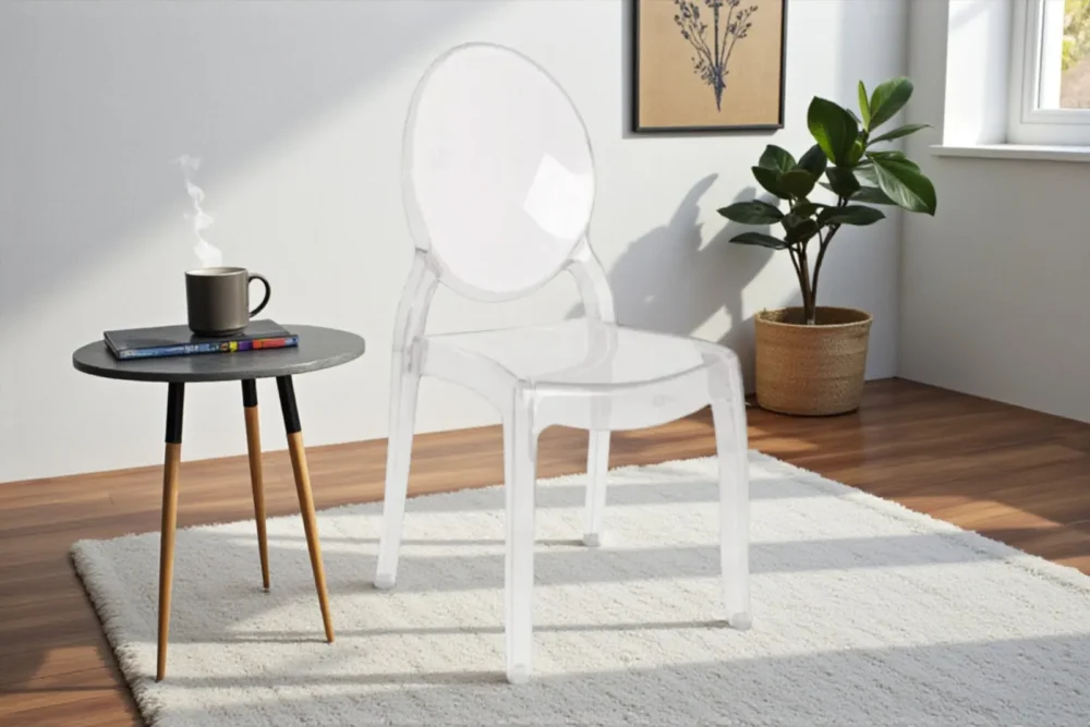 Sedie PP - Art. 695 – Sedia trasparente tonda