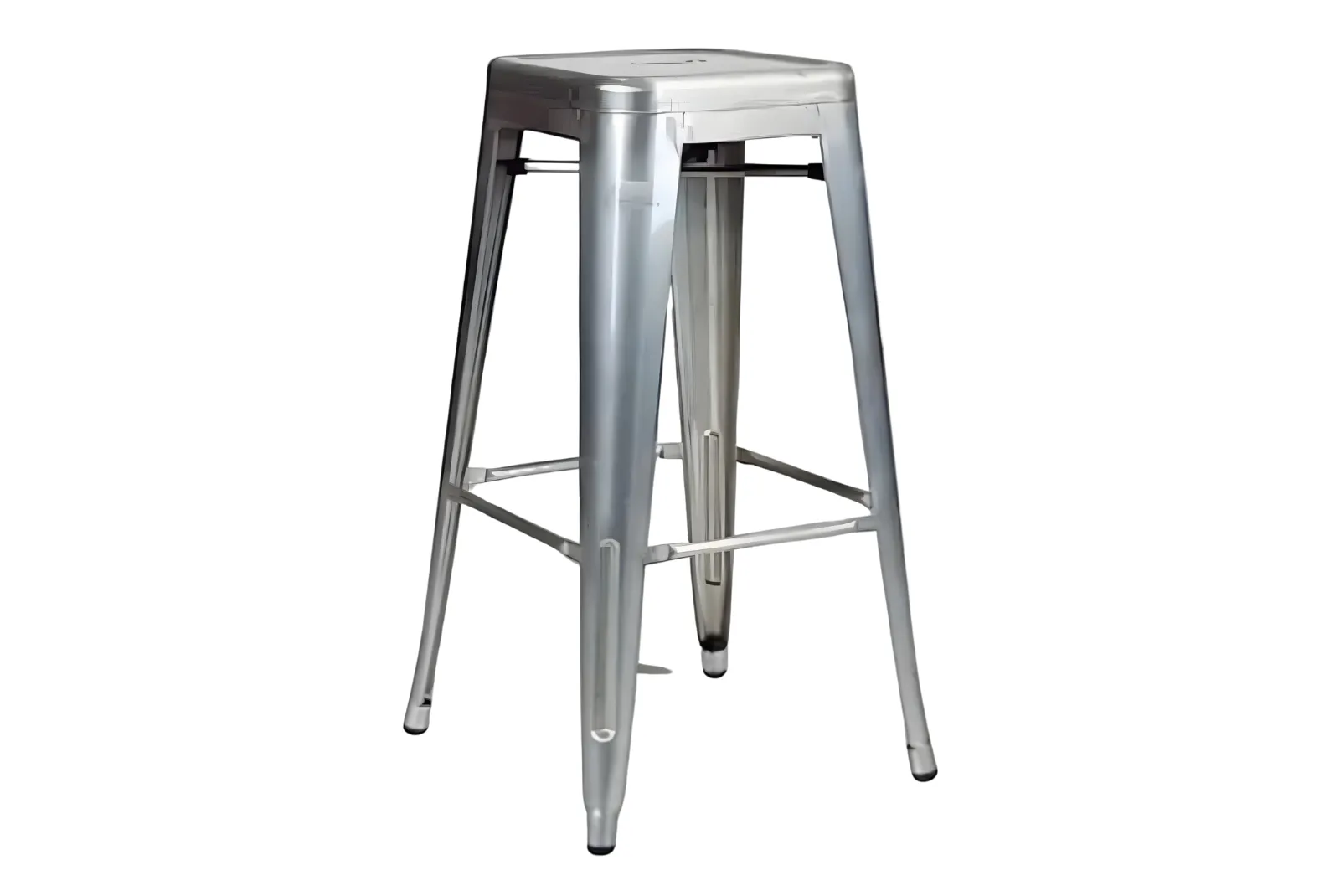 Zoom Sgabello Colore Acciaio H.76