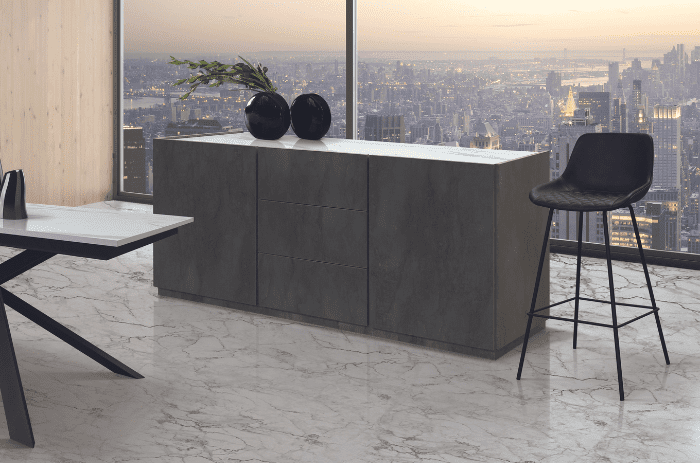 Madia 2 ante ammortizzate 3 cassetti - B