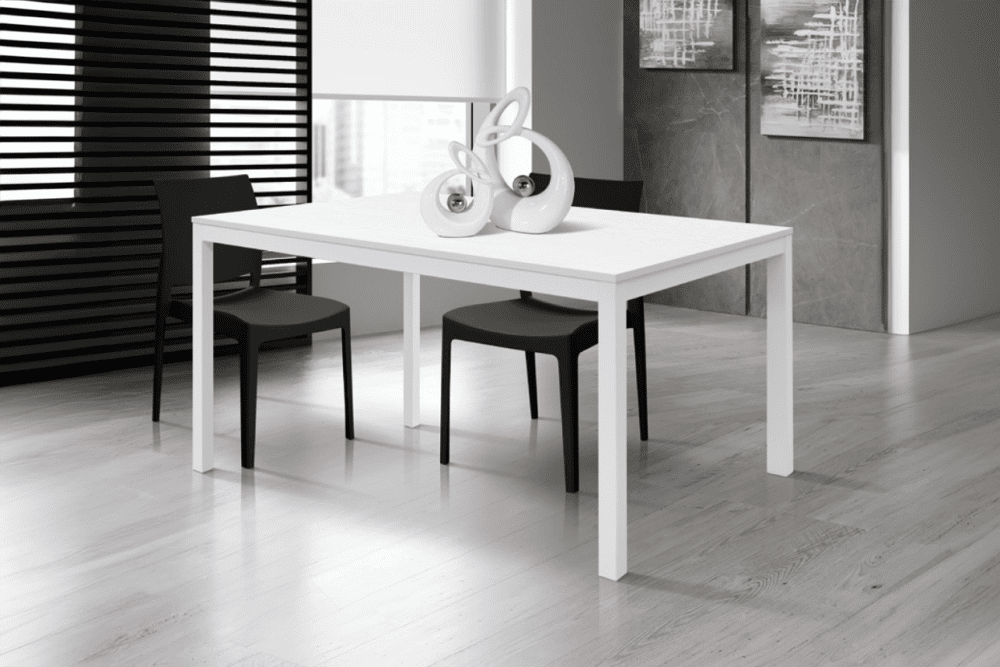 Tavolo allungabile 110x70 - Piano finitura Bianco Frassinato