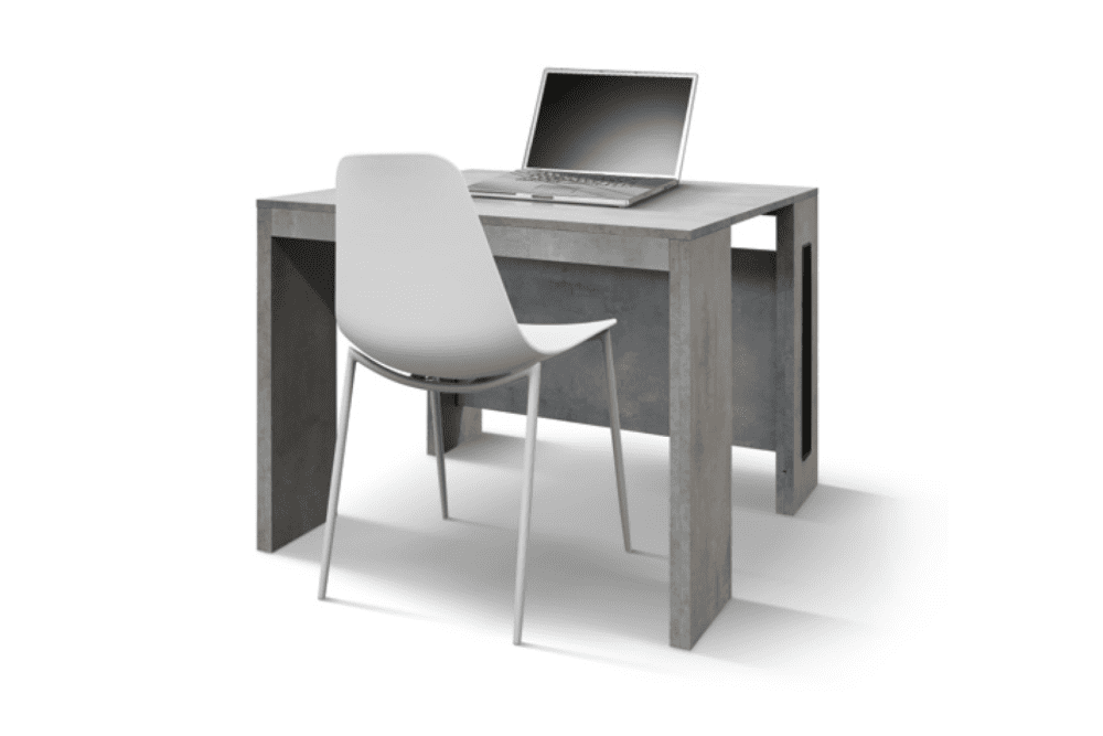 Consolle allungabile grigio cemento B