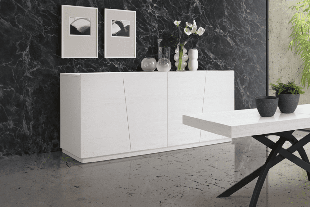 MADIA - Bianco Frassinato - 4 Ante B