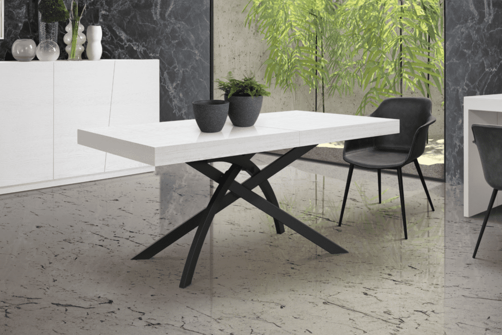 Tavolo Bianco Frassinato A