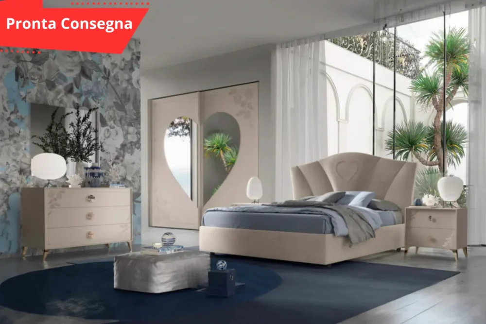 CAMERA DA LETTO – Rose - Canapa " Pronta Consegna"