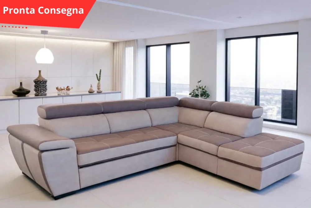 Divano letto + contenitore – Luna Pronta Consegna