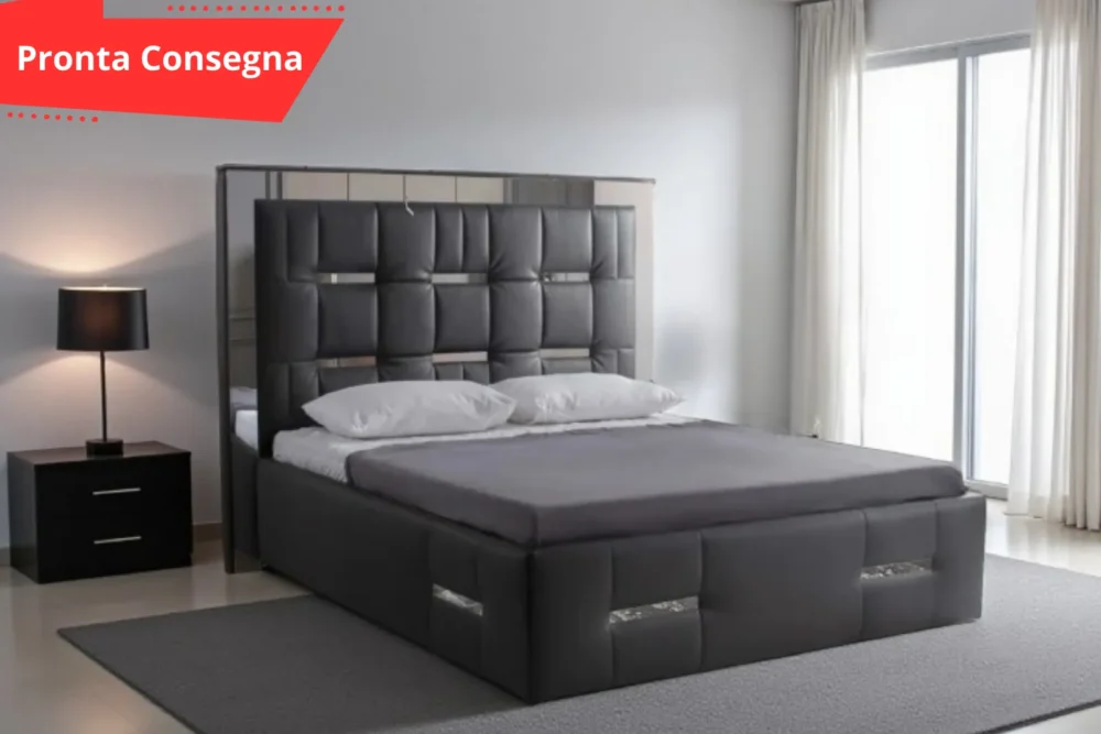 LETTO CON CONTENITORE – Cristina