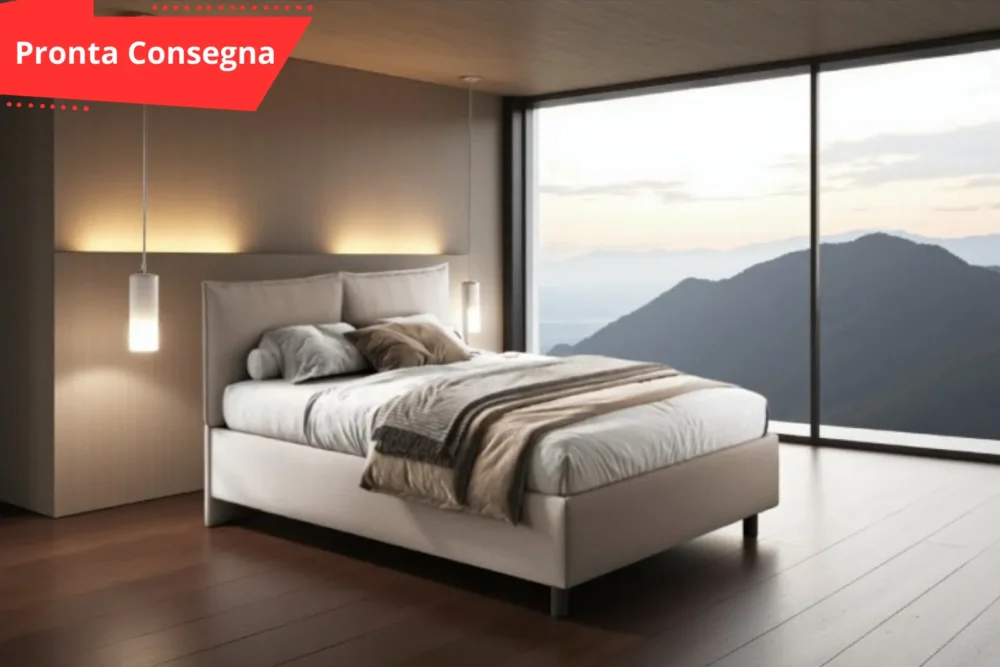 Letto Matrimoniale contenitore Pillows