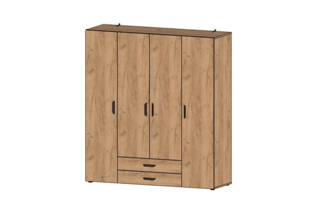 ARMADIO LONDON 4A+2C Rovere Quercia