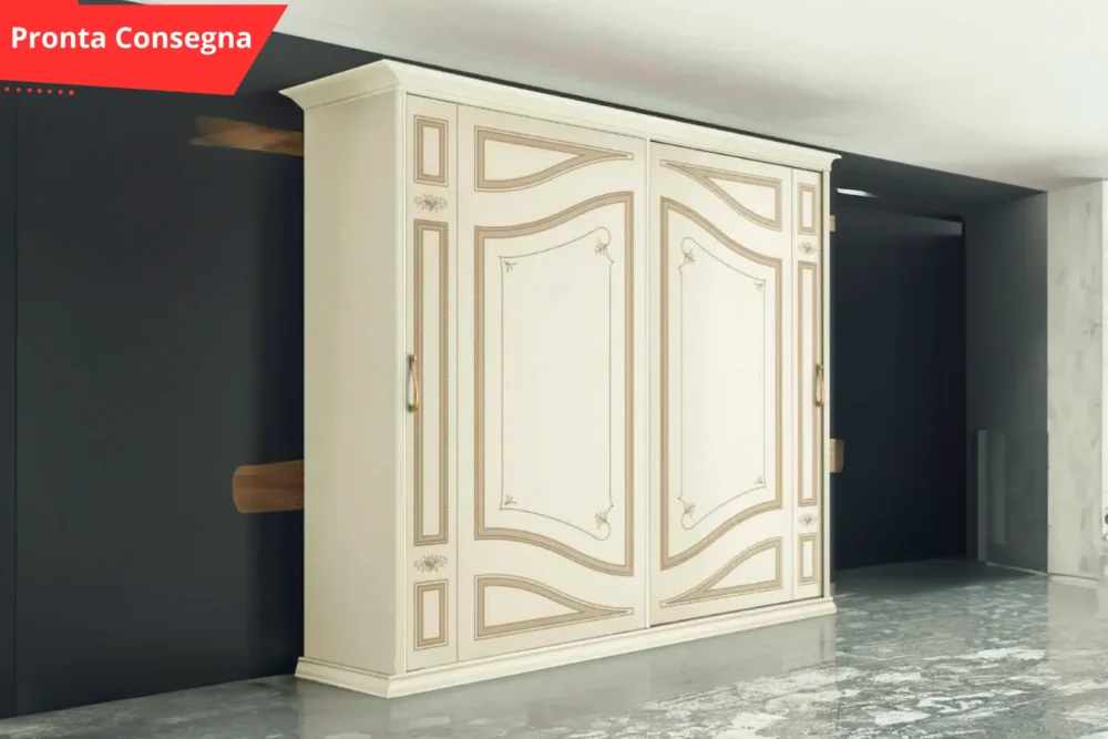 Armadio Annaré Avorio Patinato "Pronta Consegna"