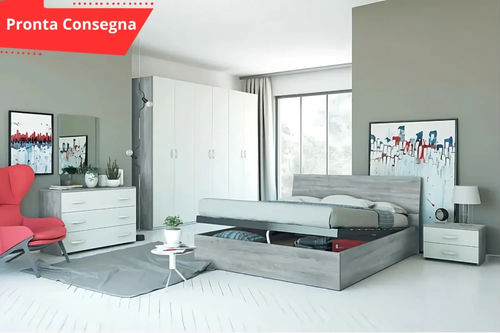 CAMERA CON CONTENITORE - Rosy