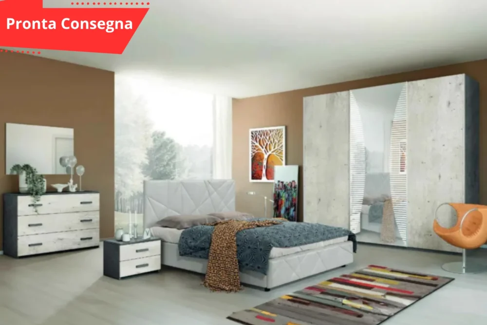 CAMERA DA LETTO - City Dark "Pronta Consegna"