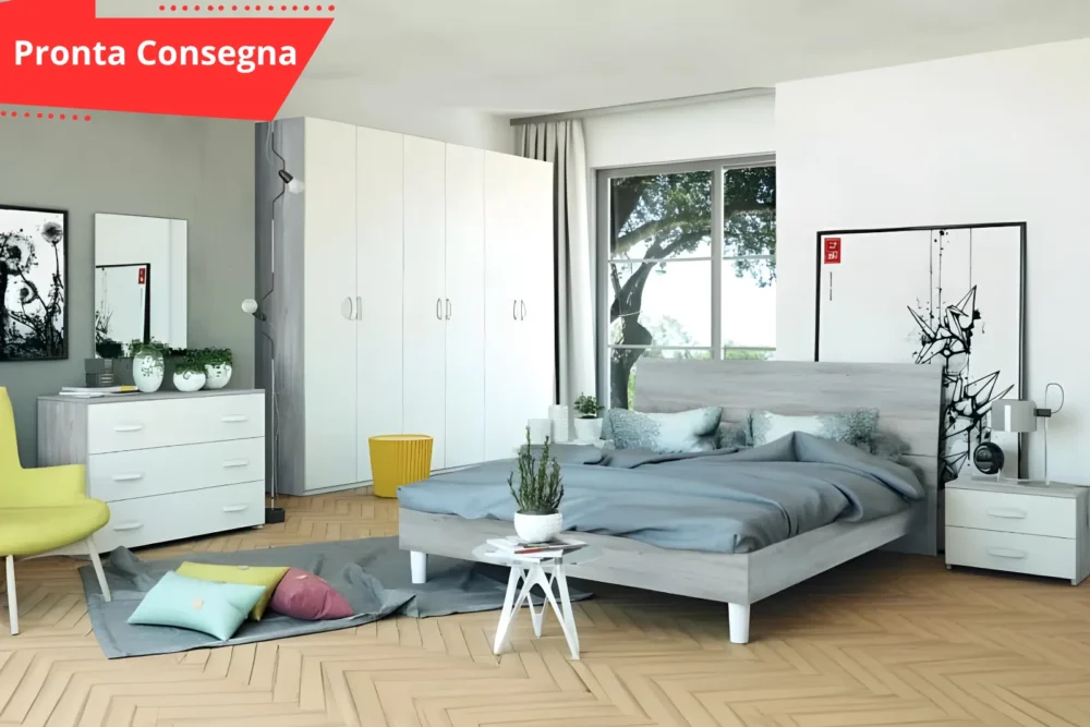 CAMERA DA LETTO - Rosy (Con Piedi) " Pronta Consegna "