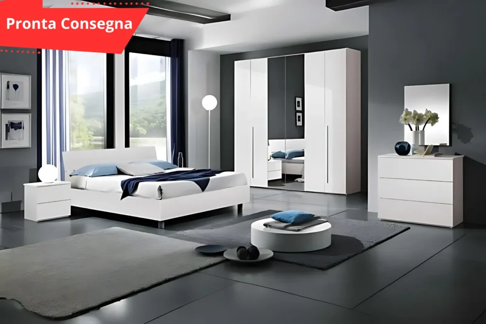 Camera da Letto – Compo Bianco Frassino