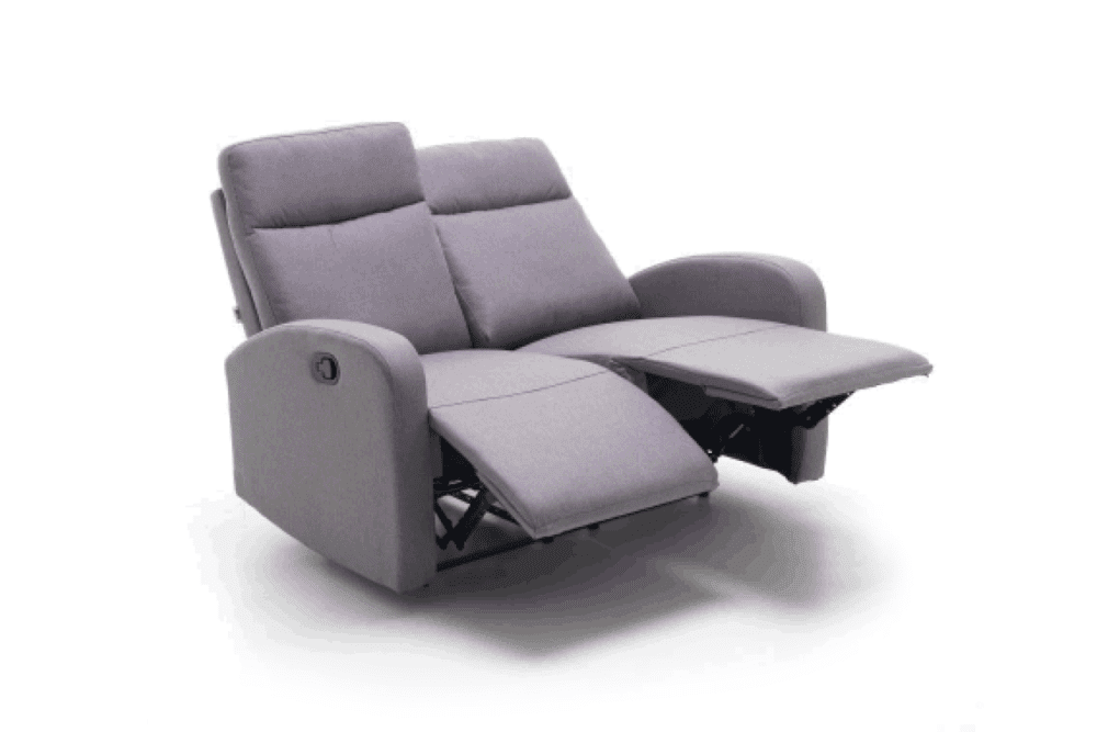 DIVANO SHELL 2 Posti Grigio