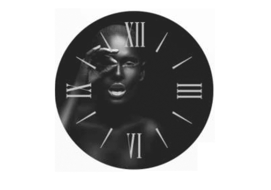 OROLOGIO REA SILVER stampa su vetro temperato