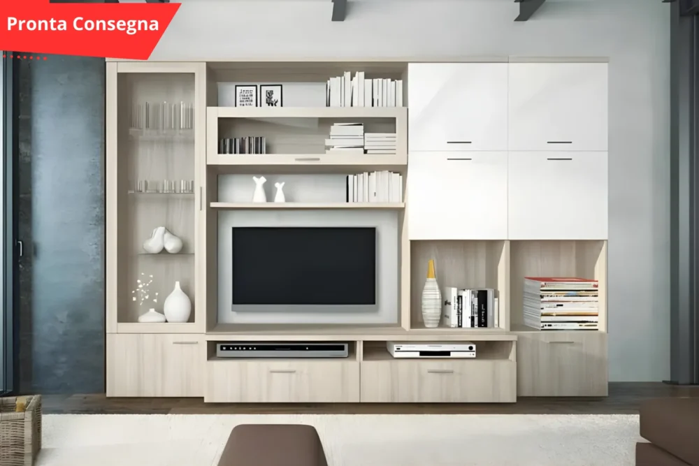 Parete Attrezzata - Master Bianco