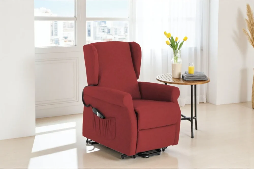 Poltrona Marrone con motore